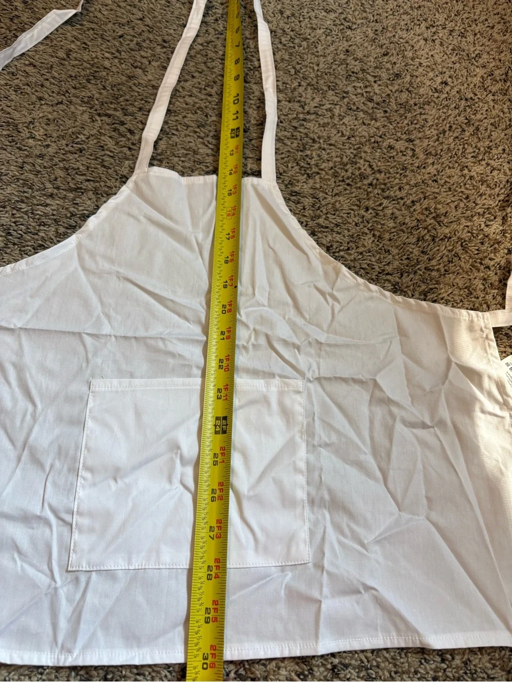 Men's Sexy Chef Apron Costume Set with Red Bandana & Briefs - White | XL